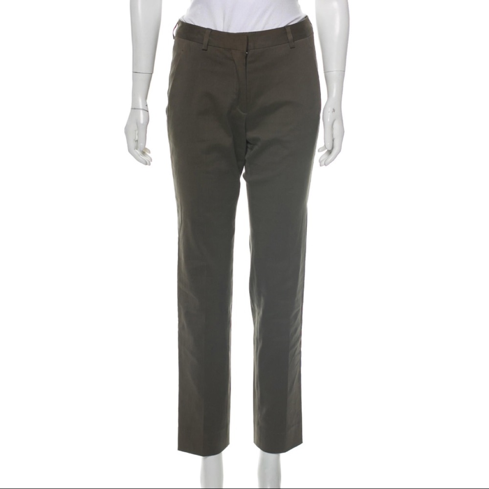 Maison Margiela Mid-Rise Straight-Leg Pants